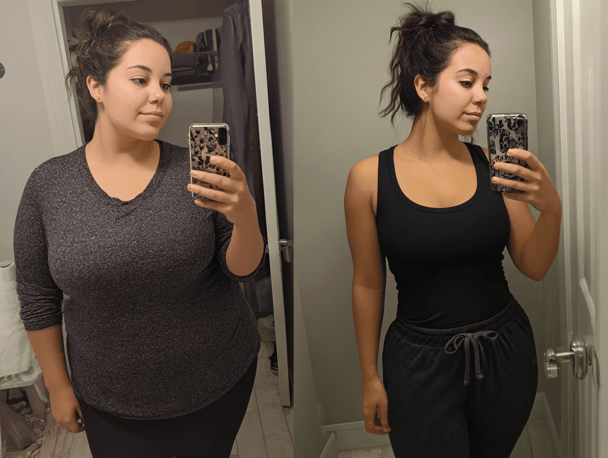 MEDVi customer before and after photographs